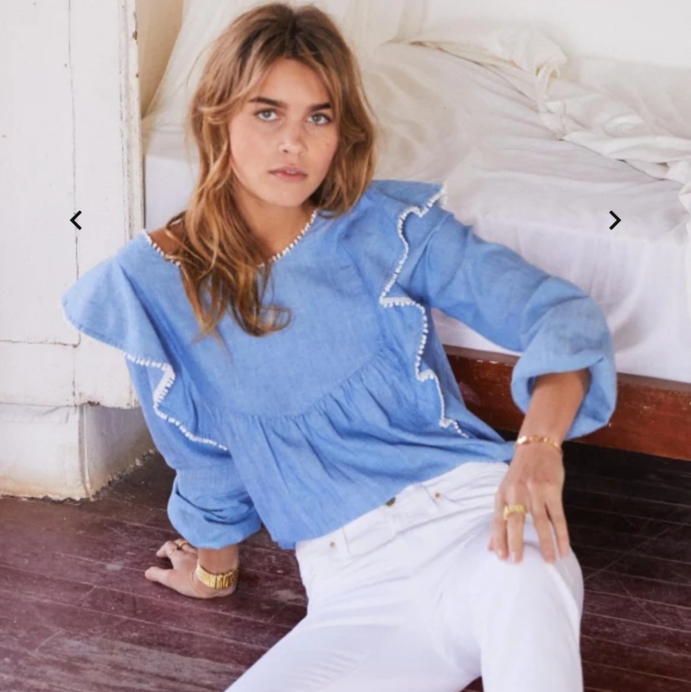 Sezane Adelia Blouse